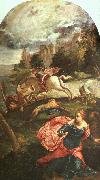 Jacopo Robusti Tintoretto St.George and the Dragon China oil painting reproduction